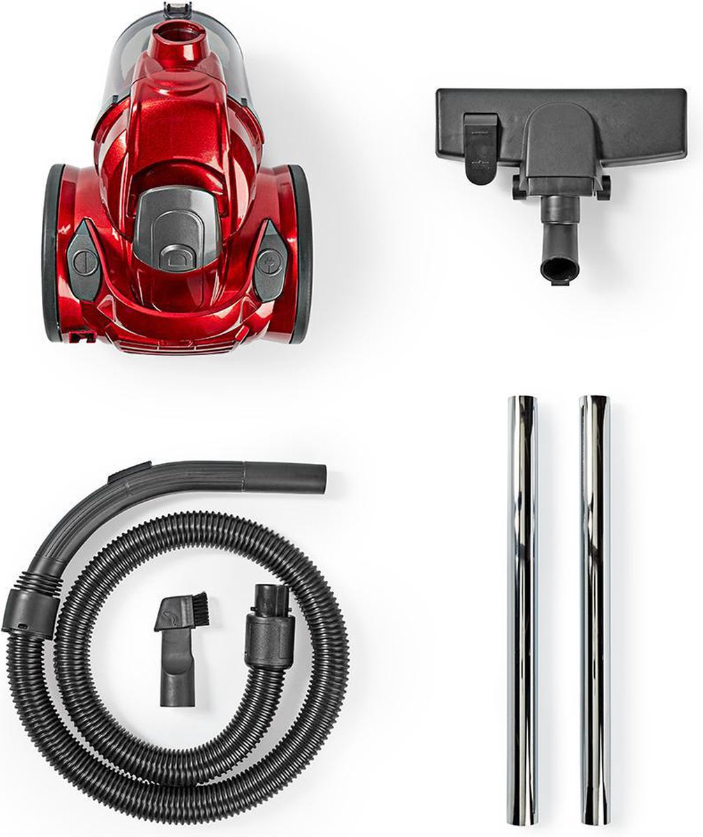 Nedis Zakloze Stofzuiger | 700 W | 1.5 l / | 1 stuks - VCBS100RD - Rood