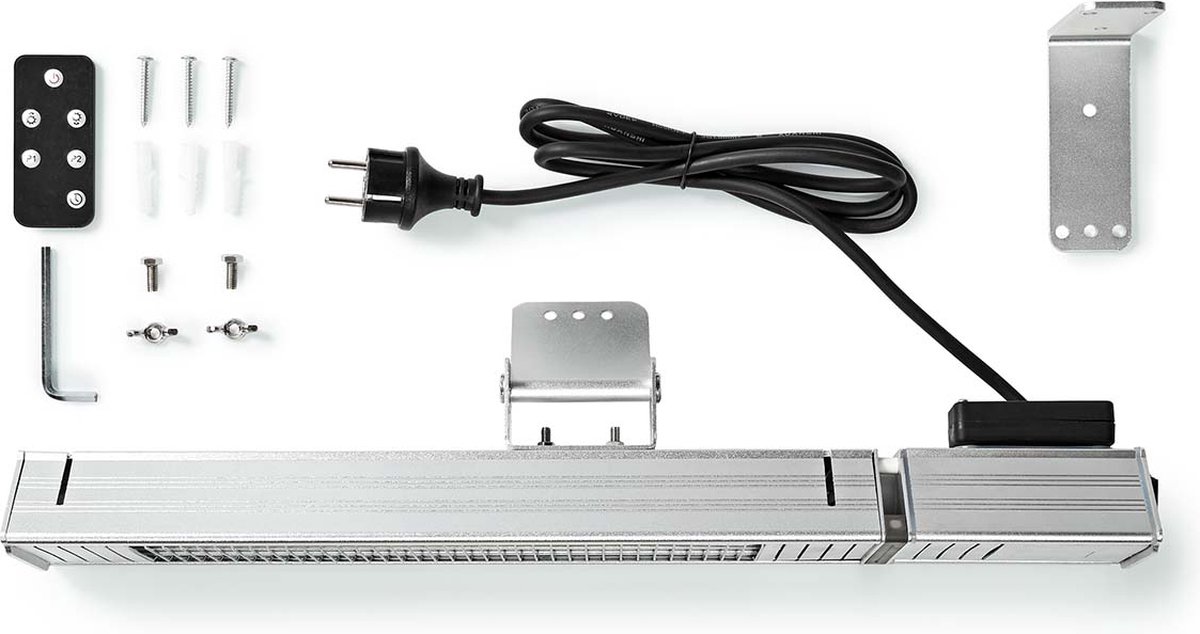 Nedis Patio Verwarmer | 2000 W| IP65 | 1 stuk - HTPA30ESS