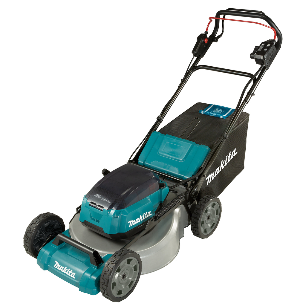 Makita DLM536PT4 | LXT 2x18 V accu Grasmaaier | 53 cm | 5,0 Ah accu (4 st) | duo snellader | in doos