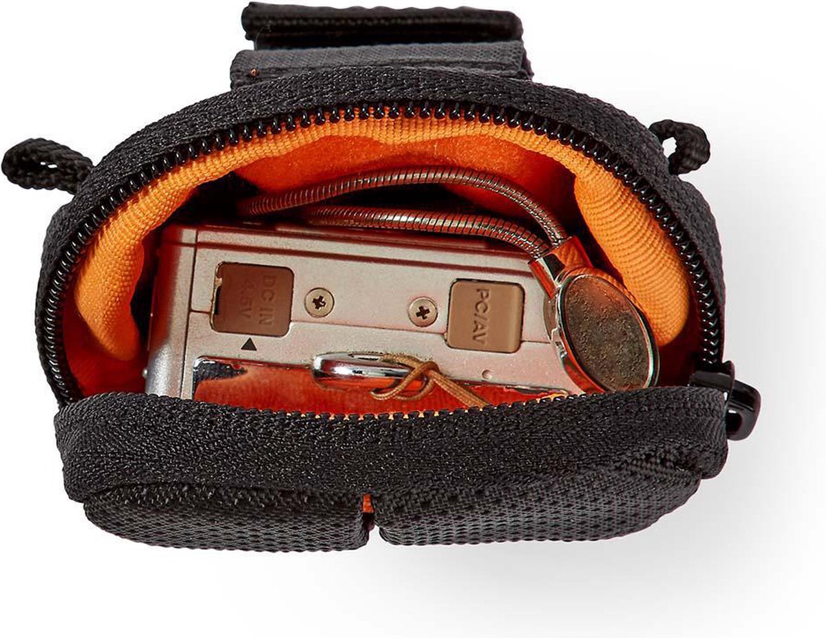 Nedis Cameratas | 30 mm | 60 mm | 100 mm | 1 stuks - CBAG100BK - Zwart