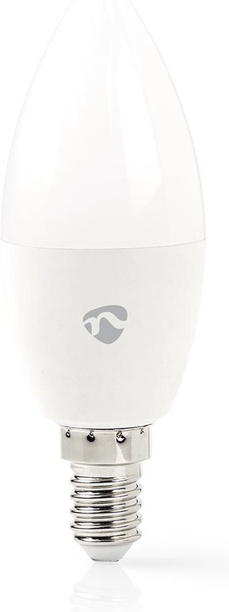 Nedis SmartLife Multicolour Lamp | Wi-Fi | E14 | 350 lm | 4.5 W | 1 stuks - WIFILC11WTE14