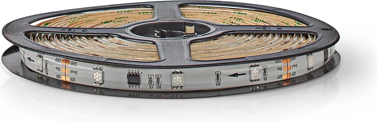 Nedis SmartLife LED-strip | Wi-Fi | 5 m | IP65 | 2700 K | 960 lm | 1 stuks - WIFILS51CRGB