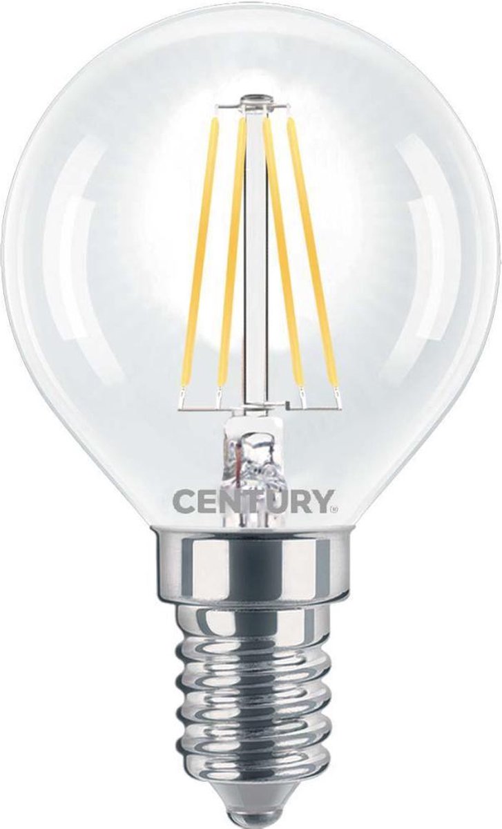 Century LED-Filamentlamp E14 | G45 | 6 W | 806 lm | 2700 K | 1 stuks - INH1G-061427