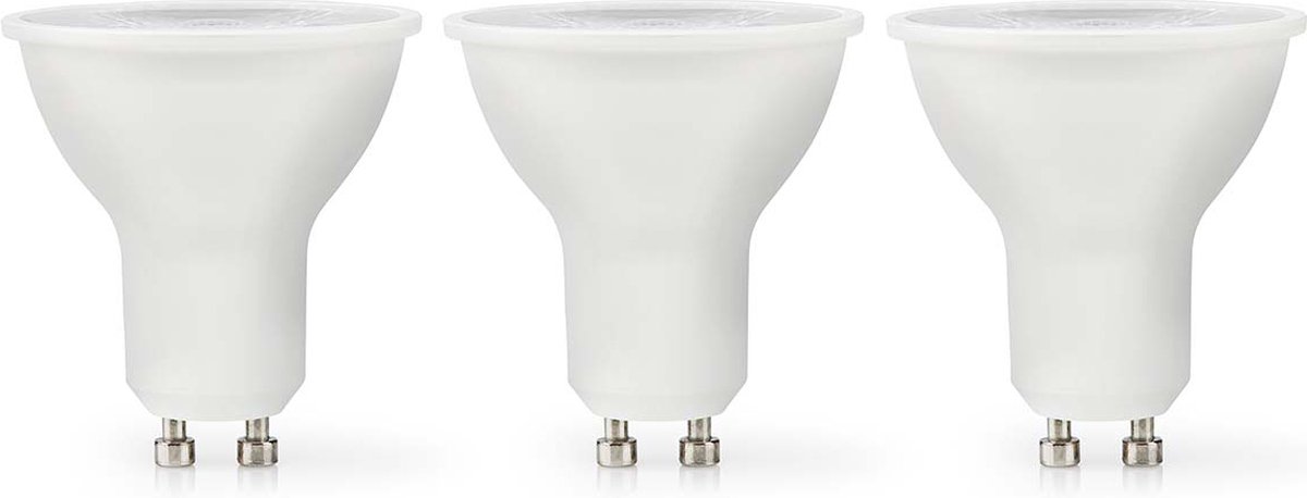 Nedis LED-Lamp GU10 | 4.5 W | 345 lm | 2700 K | 3 Stuk | 1 stuks - LBGU10P166P3