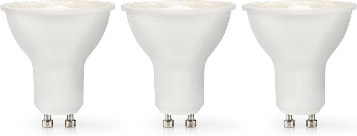 Nedis LED-Lamp GU10 | 4.5 W | 345 lm | 2700 K | 3 Stuk | 1 stuks - LBGU10P166P3