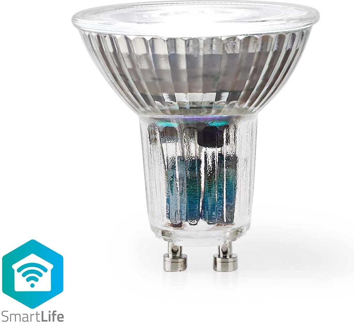 Nedis SmartLife LED Spot | Wi-Fi | GU10 | 345 lm | 4.9 W | 1 stuks - WIFILRW10GU10