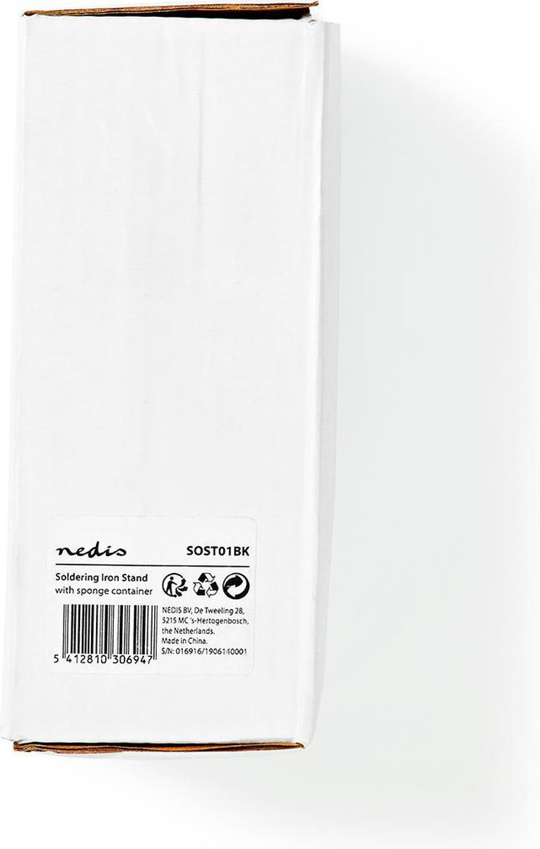 Nedis Soldeeronderdeel | Universeel | Zwart | 1 stuks - SOST01BK