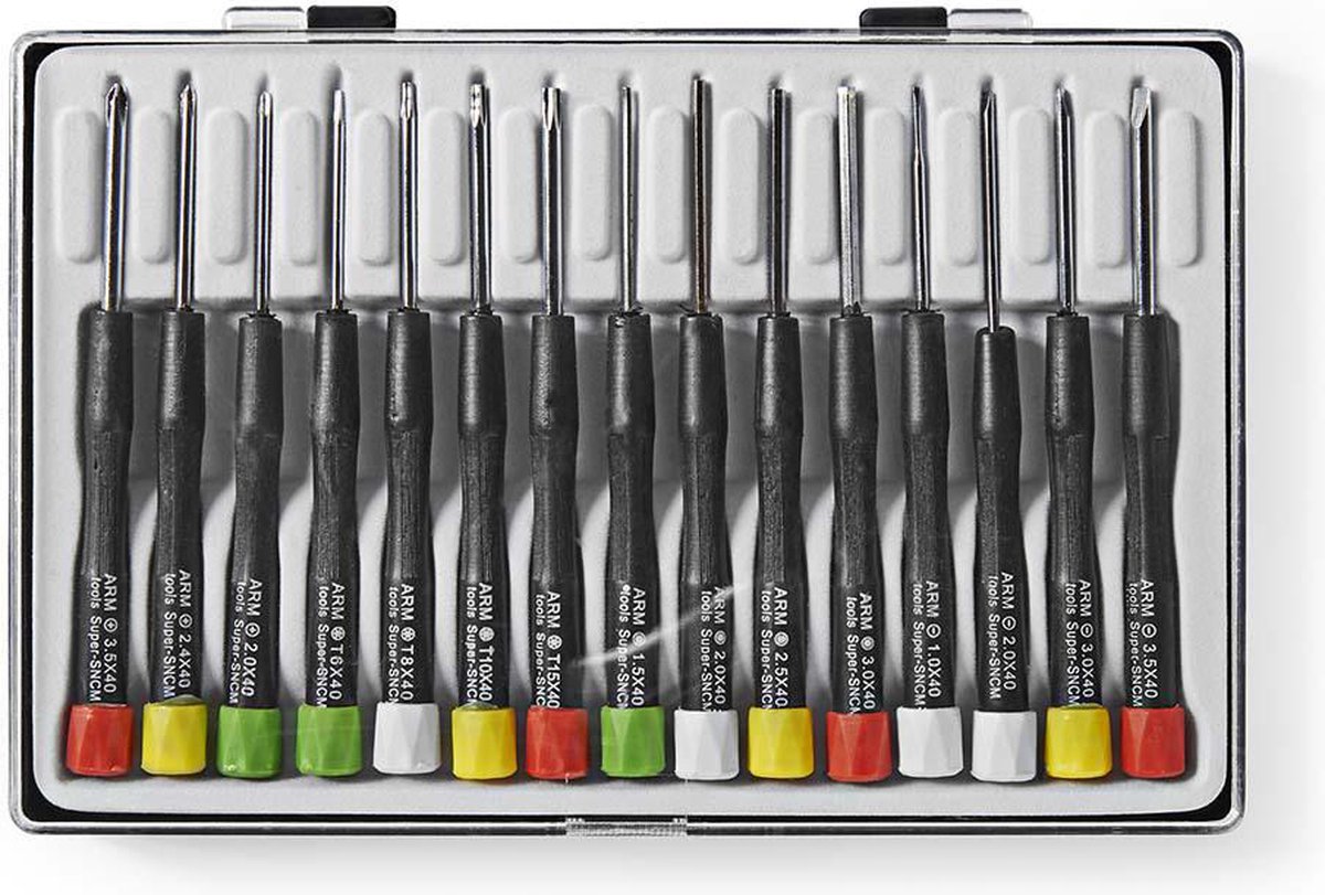 Nedis Precisieschroevendraaierset | 1 stuks - SDAS110VA
