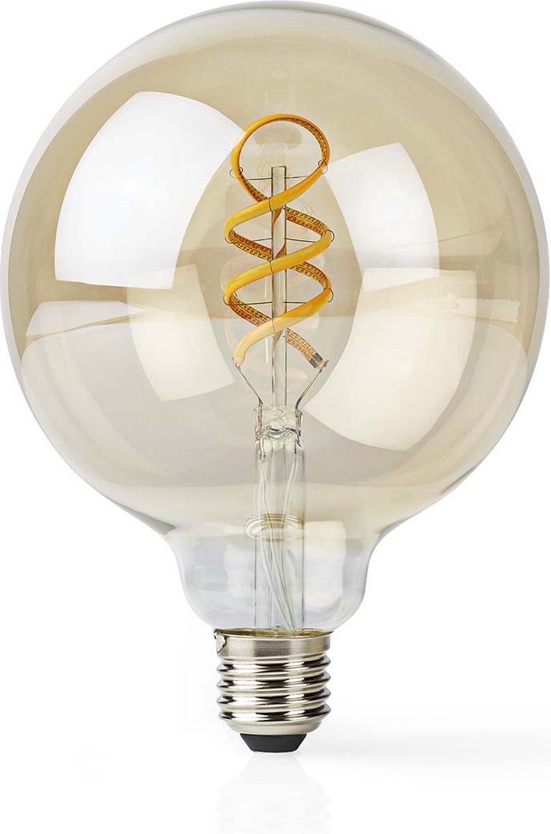 Nedis SmartLife LED Filamentlamp | Wi-Fi | E27 | 360 lm | 4.9 W | 1 stuks - WIFILRT10G125