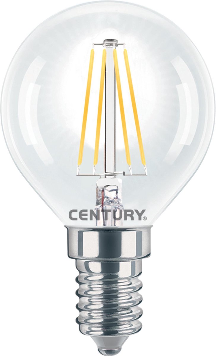 Century LED E14 Vintage Filamentlamp Bol 4 W 470 lm 2700 K | 1 stuks - INH1G-041427