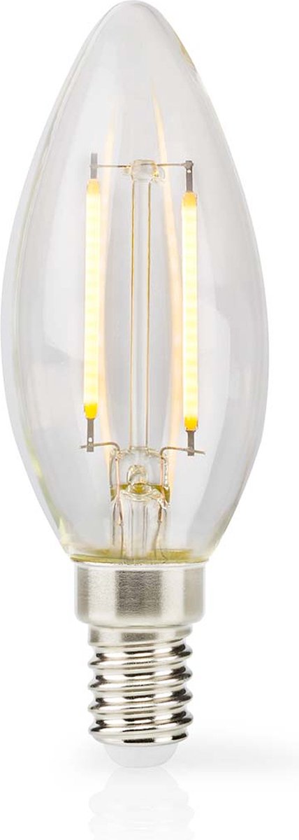 Nedis LED-Filamentlamp E14 | 4.5 W | 470 lm | 2700 K | 3 stuks | 1 stuks - LBFE14C352P3