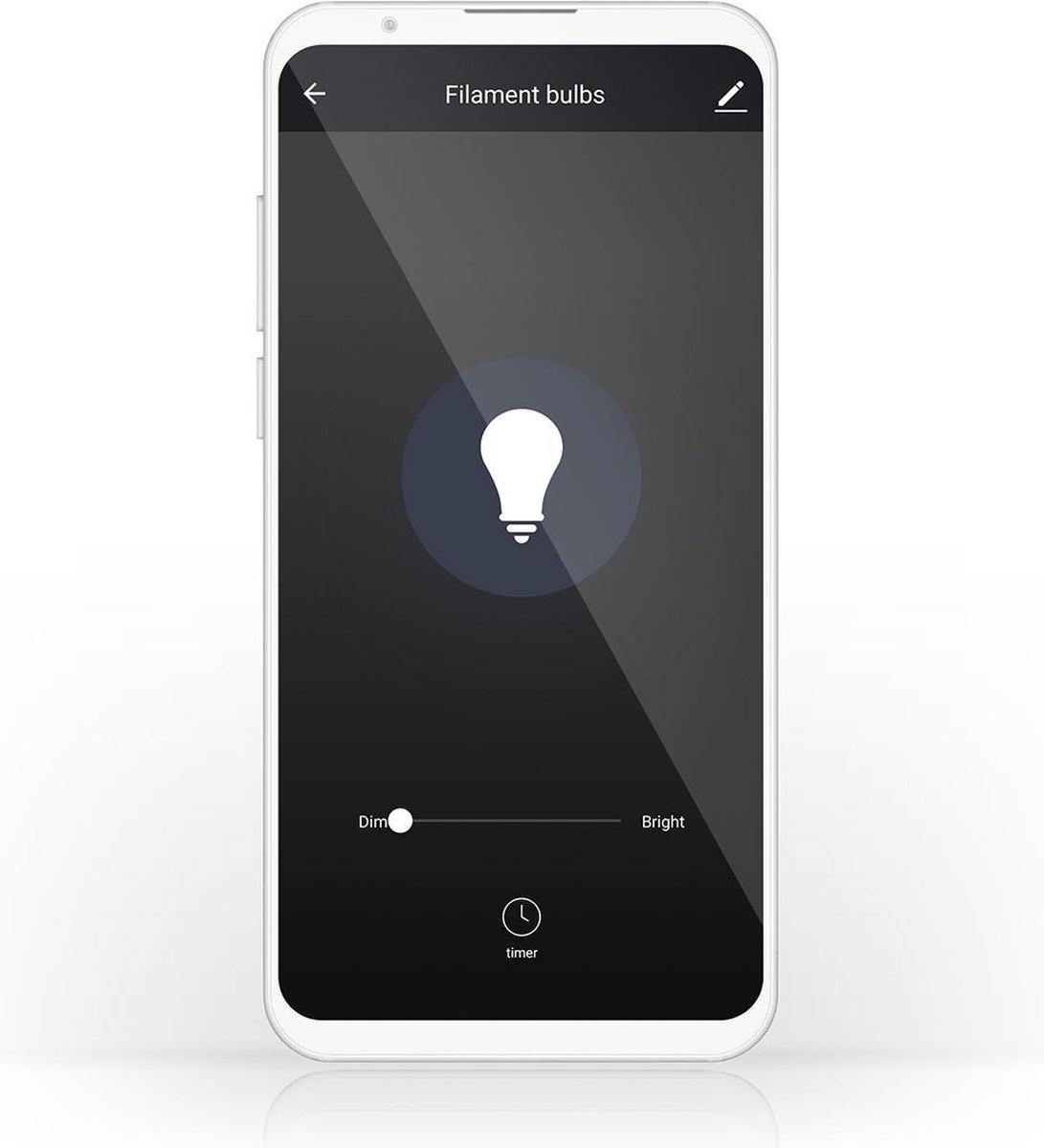 Nedis SmartLife LED Filamentlamp | Wi-Fi | E27 | 500 lm | 5 W | G125 | 1 stuks - WIFILF10WTG125