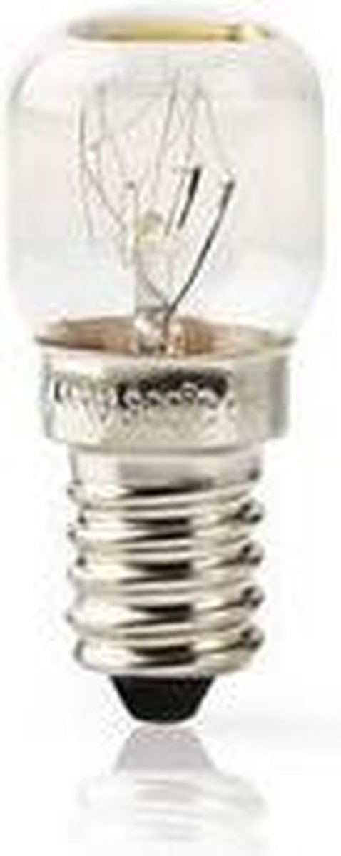 Nedis Gloeilamp voor oven | 15 W | E14 | Gloeilamp | T22 | 1 stuks - OVBUE1415W1