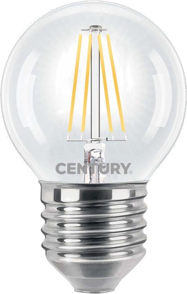 Century LED Vintage Filamentlamp E27 Bol 6 W 806 lm 2700 K | 1 stuks - INH1G-062727