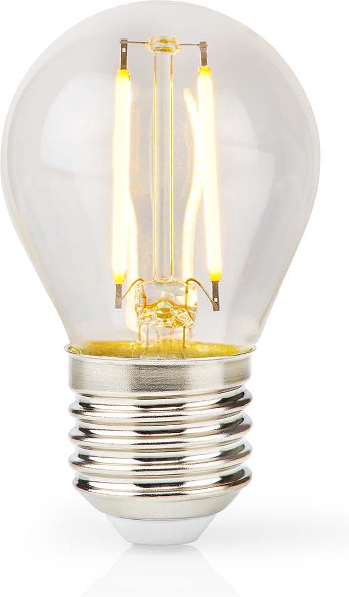 Nedis LED-Filamentlamp E27 | G45 | 4.5 W | 470 lm | 2700 K | 1 stuks - LBFE27G452