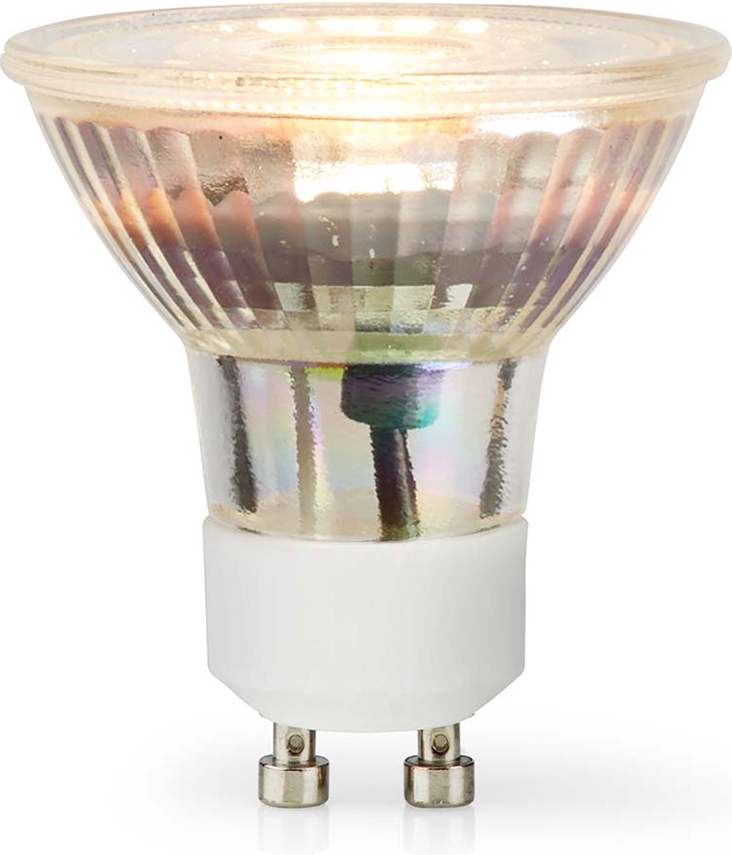 Nedis LED-Lamp GU10 | 4.5 W | 345 lm | 2700 K | 1 stuks - LBGU10P163
