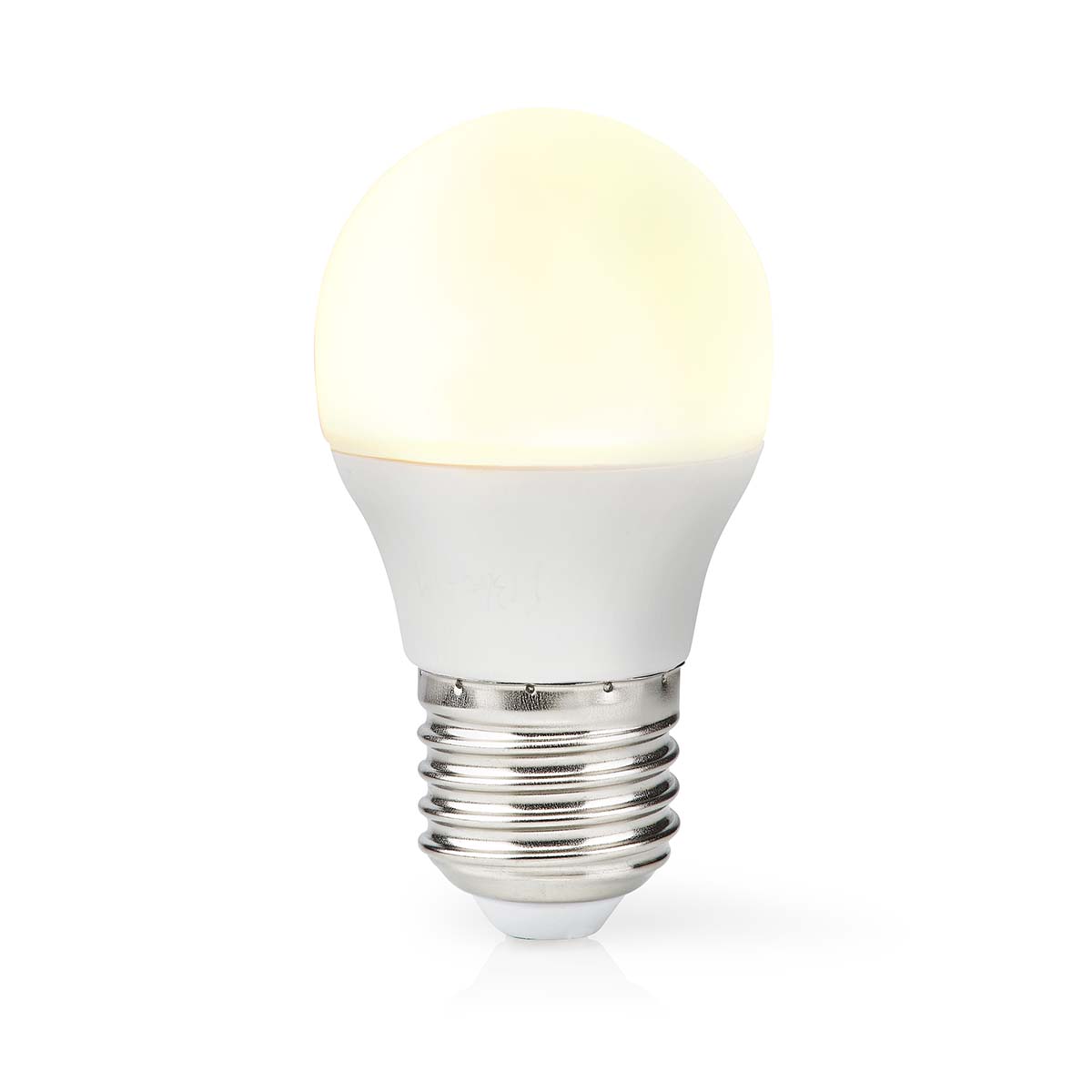 Nedis LED-Lamp E27 | G45 | 4.9 W | 470 lm | 2700 K | 1 stuks - LBE27G452