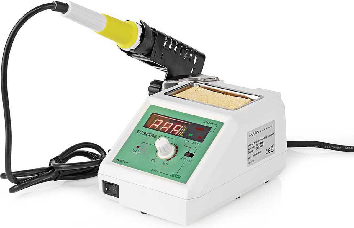 Nedis Digitaal Soldeerstation | 160 | 1 stuks - SOIR48DI
