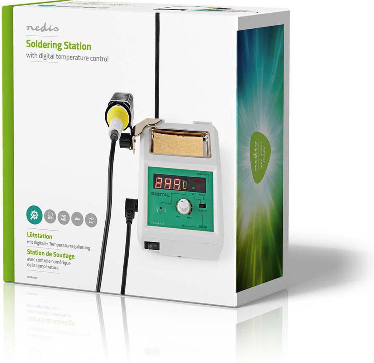 Nedis Digitaal Soldeerstation | 160 | 1 stuks - SOIR48DI
