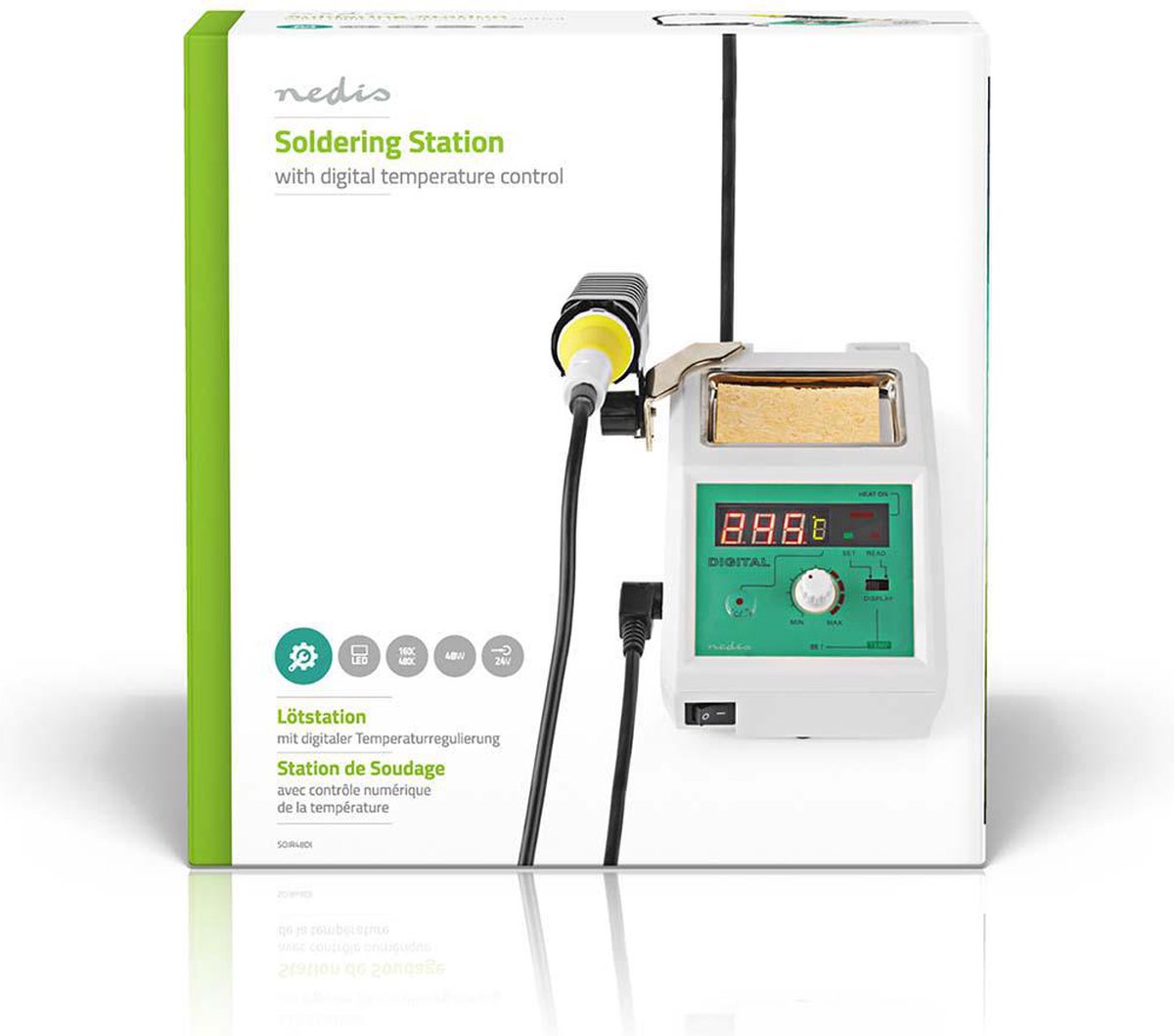 Nedis Digitaal Soldeerstation | 160 | 1 stuks - SOIR48DI