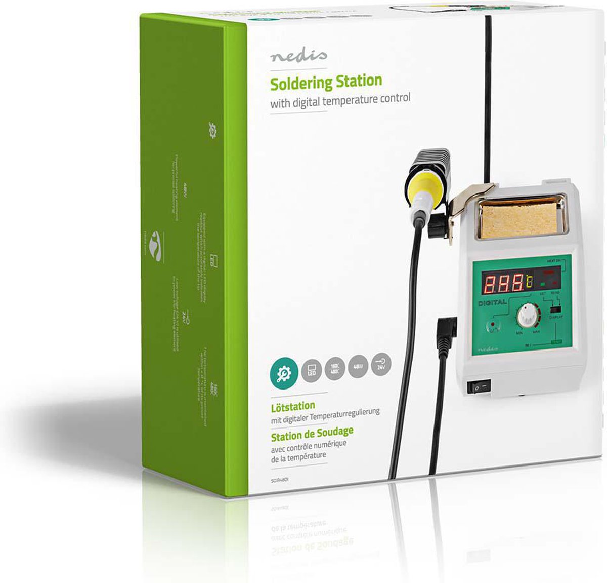 Nedis Digitaal Soldeerstation | 160 | 1 stuks - SOIR48DI