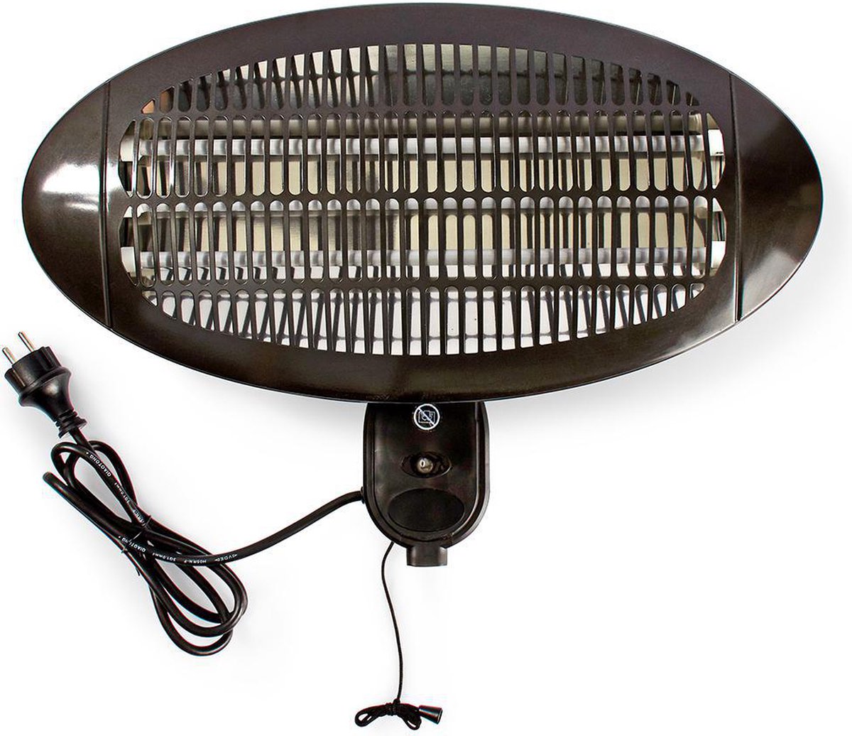 Nedis Patio Verwarmer | 2000 W | IP34 | | 1 stuk - HTPA120EBK - Zwart