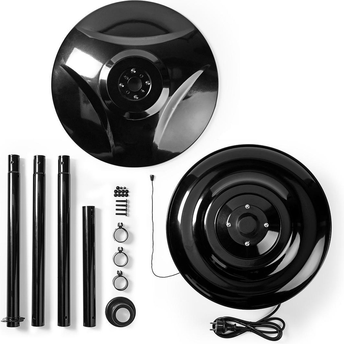 Nedis Patio Verwarmer | 1500 W | IP34 | | 1 stuk - HTPA15EBK - Zwart