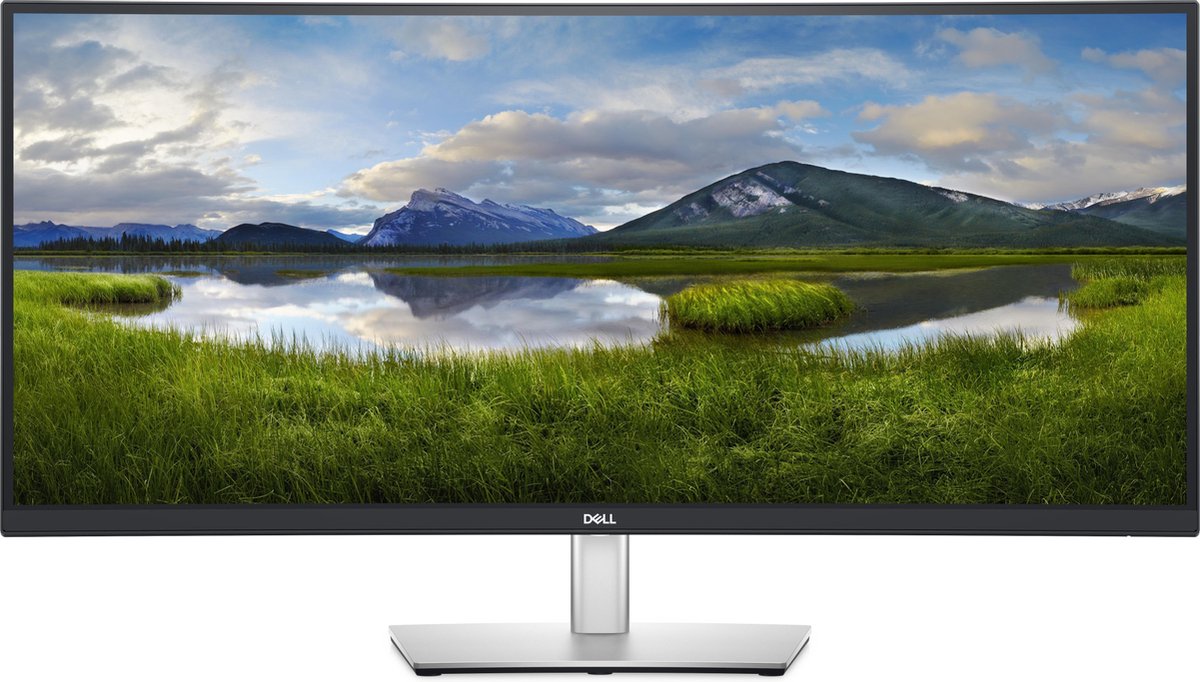 Dell P3421W 86,7 cm (34.1 ) 3440 x 1440 Pixels Quad HD LCD Zwart, Zilver - Plata