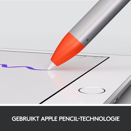 Logitech 914-000046 stylus-pen, Zilver 20 g - Oranje