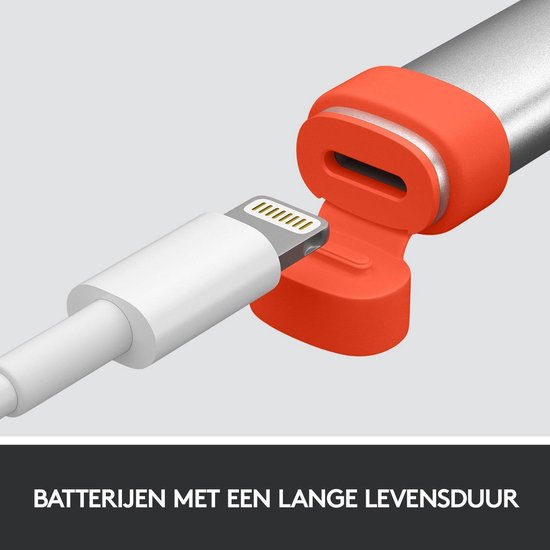 Logitech 914-000046 stylus-pen, Zilver 20 g - Oranje