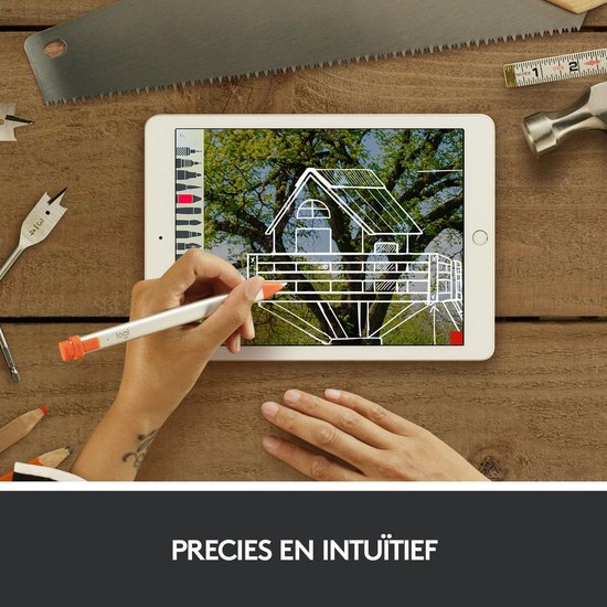 Logitech 914-000046 stylus-pen, Zilver 20 g - Oranje