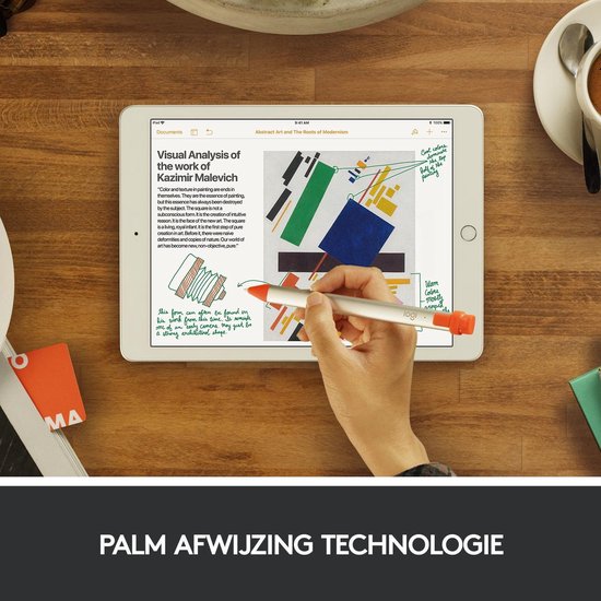 Logitech 914-000046 stylus-pen, Zilver 20 g - Oranje