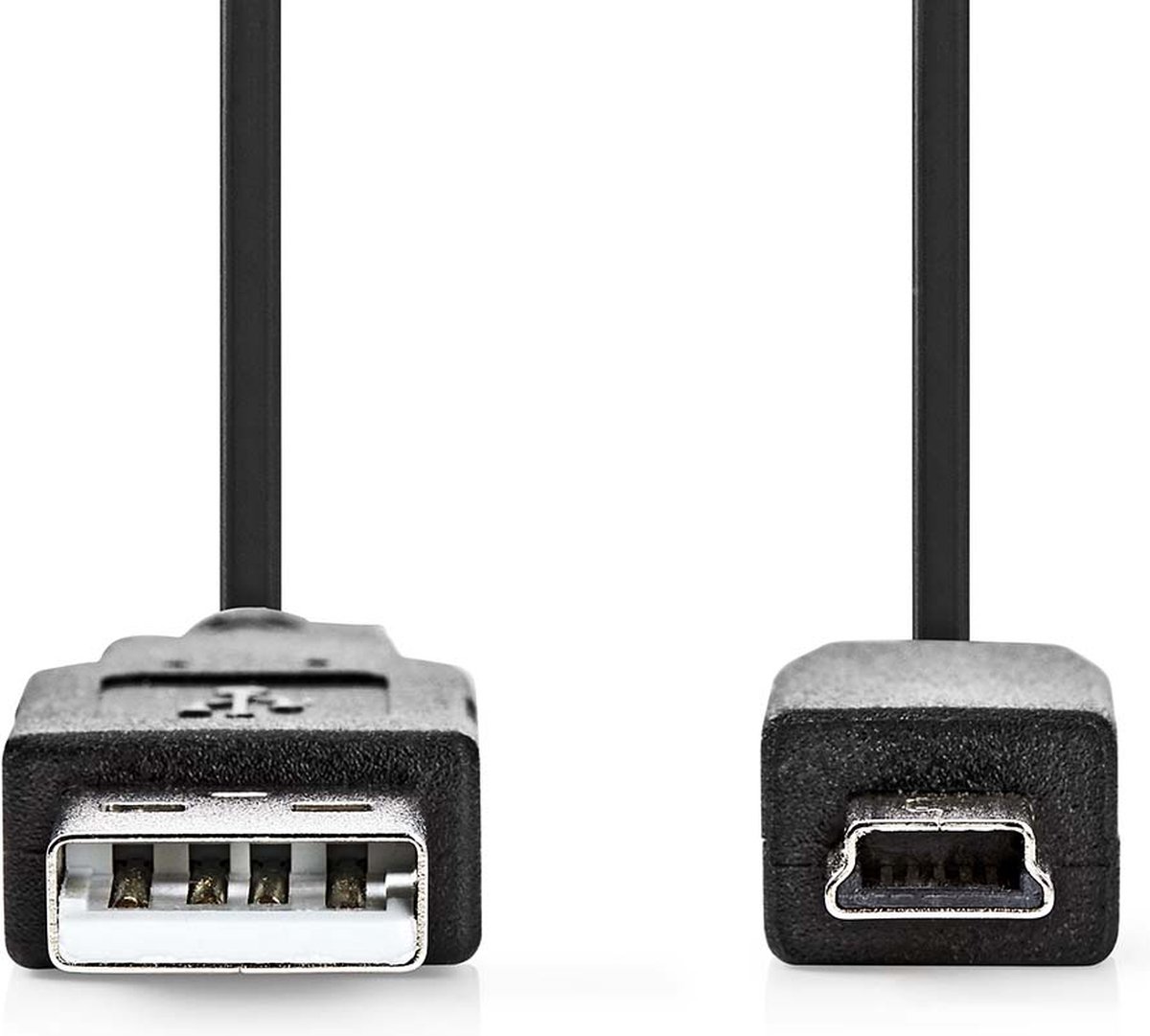 Nedis USB 2.0-Kabel | A Male - Mini 5-Pins Male | 1,0 m | - Zwart