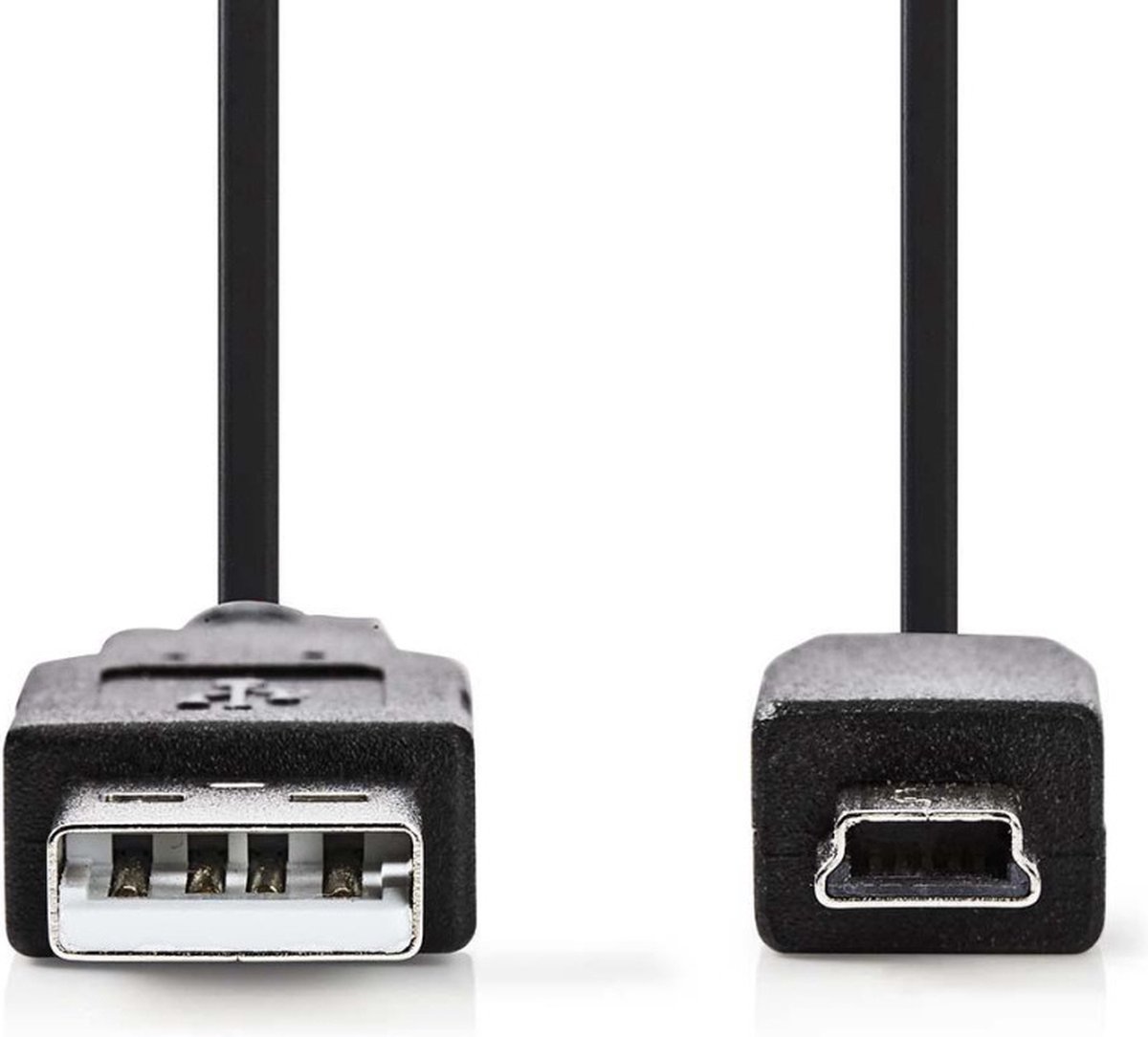 Nedis USB 2.0-Kabel | A Male - Mini 5-Pins Male | 5,0 m | - Zwart