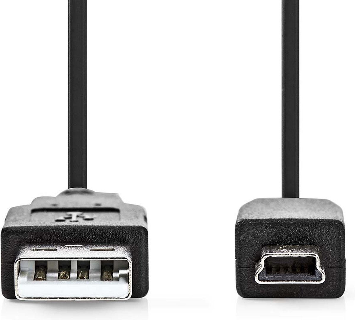 Nedis USB 2.0-Kabel | A Male - Mini 5-Pins Male | 5,0 m | - Zwart