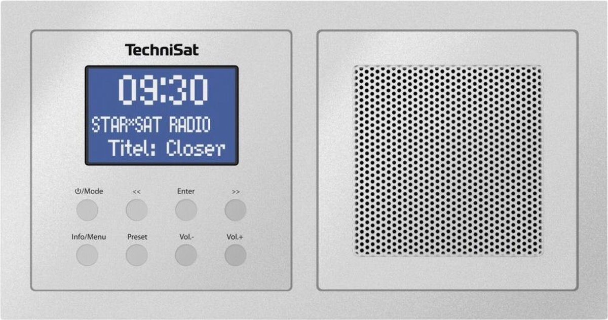 TechniSat DigitRadio UP 1 zilver - Silver