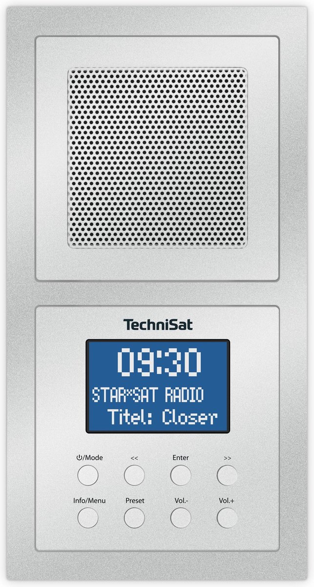 TechniSat DigitRadio UP 1 zilver - Silver