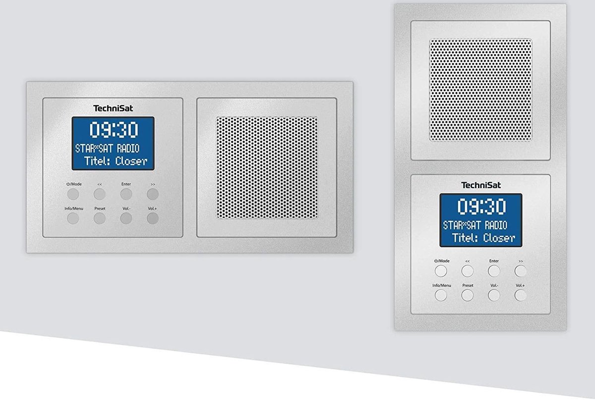 TechniSat DigitRadio UP 1 zilver - Silver