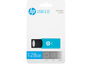 HP USB 2.0 v212w 128 GB - Blauw