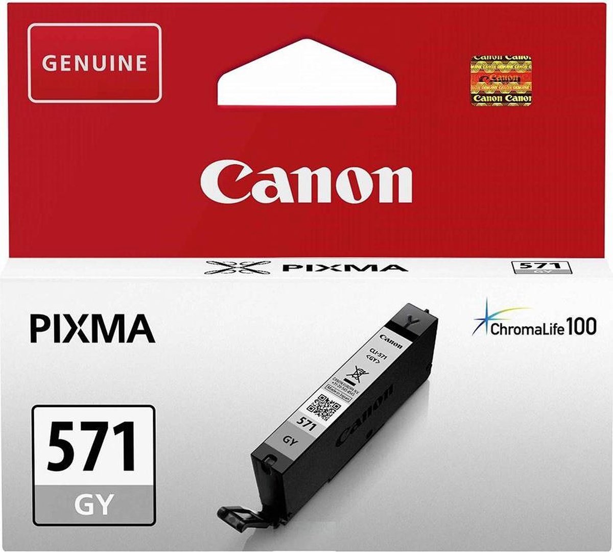 Canon CLI-571GY - Inktcartridge / - Grijs