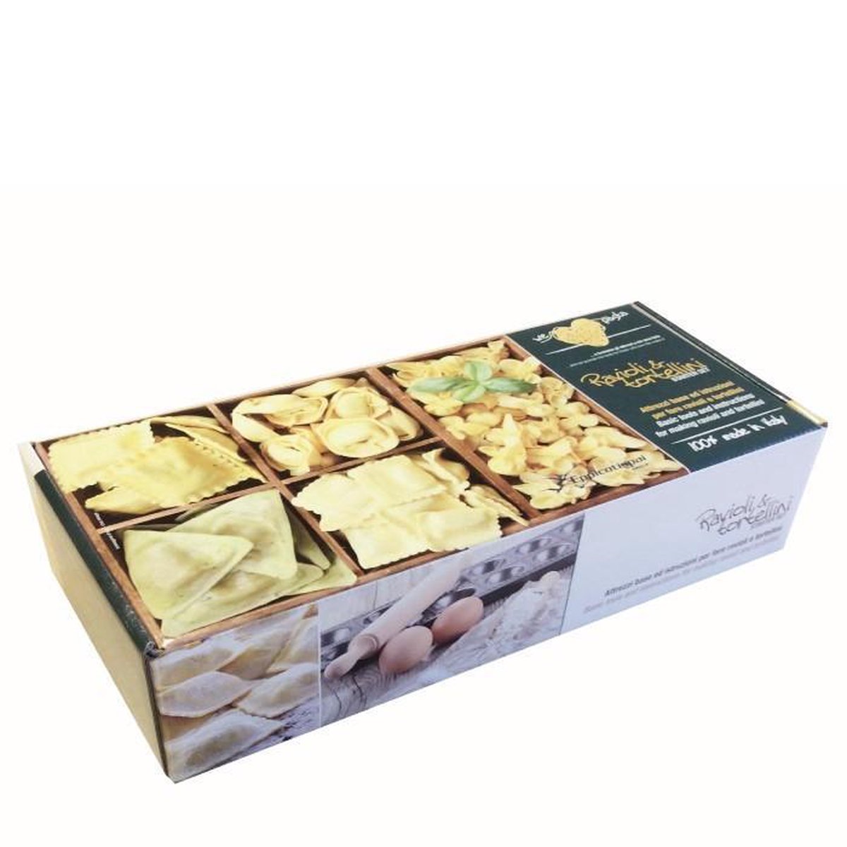 Eppicotispai Ravioli & Tortellini pasta starterset - - Silver