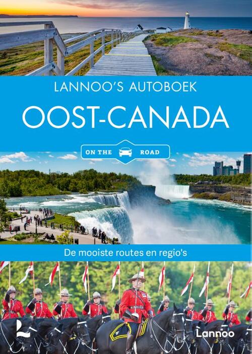 Lannoo&apos;s Autoboek Oost-Canada on the road