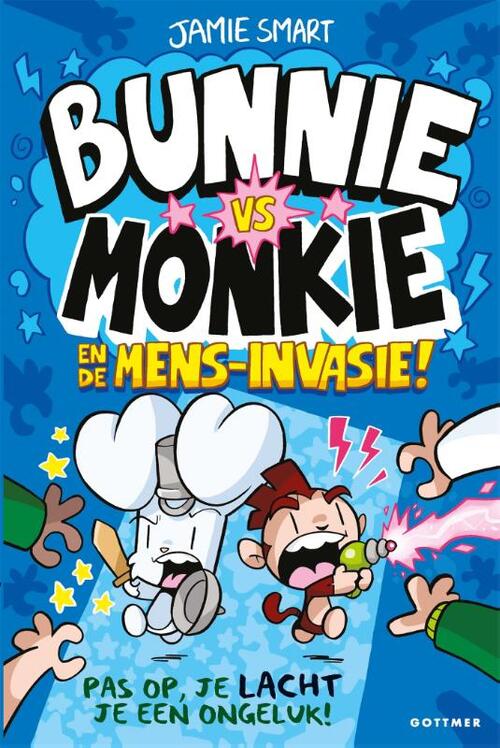 Bunnie vs Monkie en de mens-invasie
