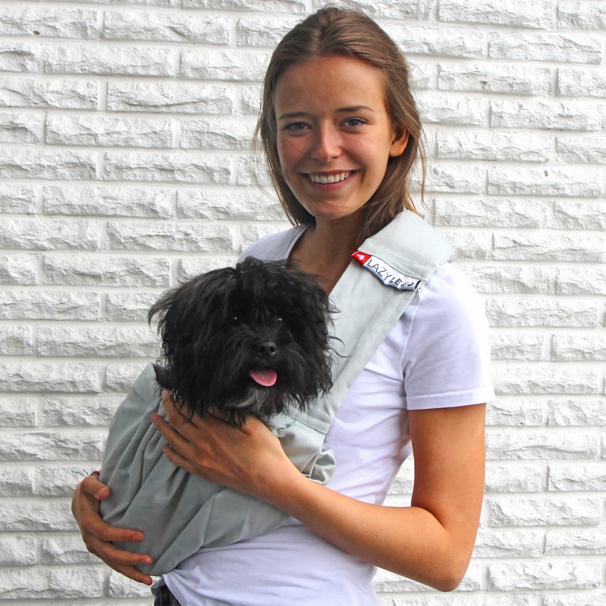 4lazylegs Hondendraagtas Canvas Zacht XS - Roze