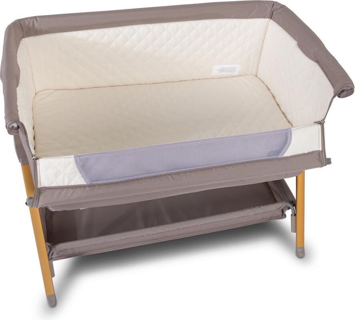 Baninni Co-sleeper Elia 2-in-1 92x55x82 Cm Taupe