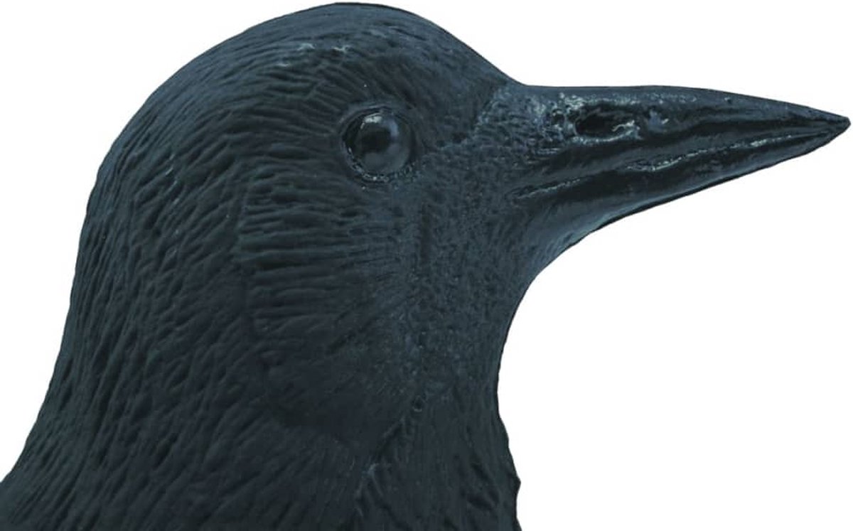 Ubbink Dierfiguur Kraai - Kweekbenodigdheden - 33 cm - Zwart