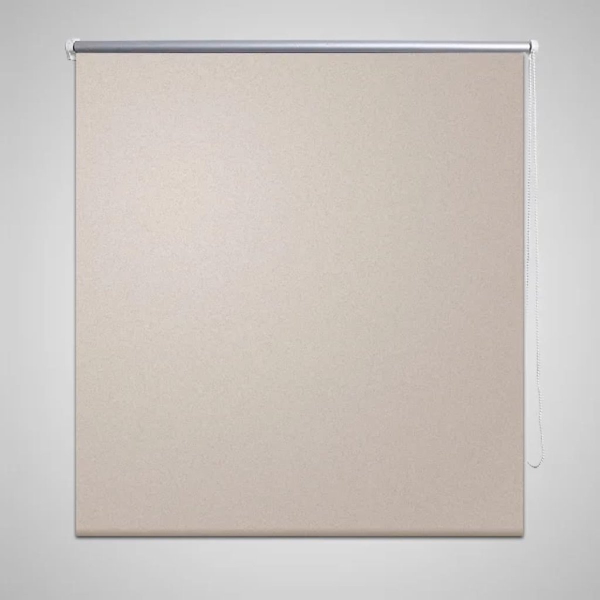 vidaXL Rolgordijn verduisterend 100 x 175 cm - Beige