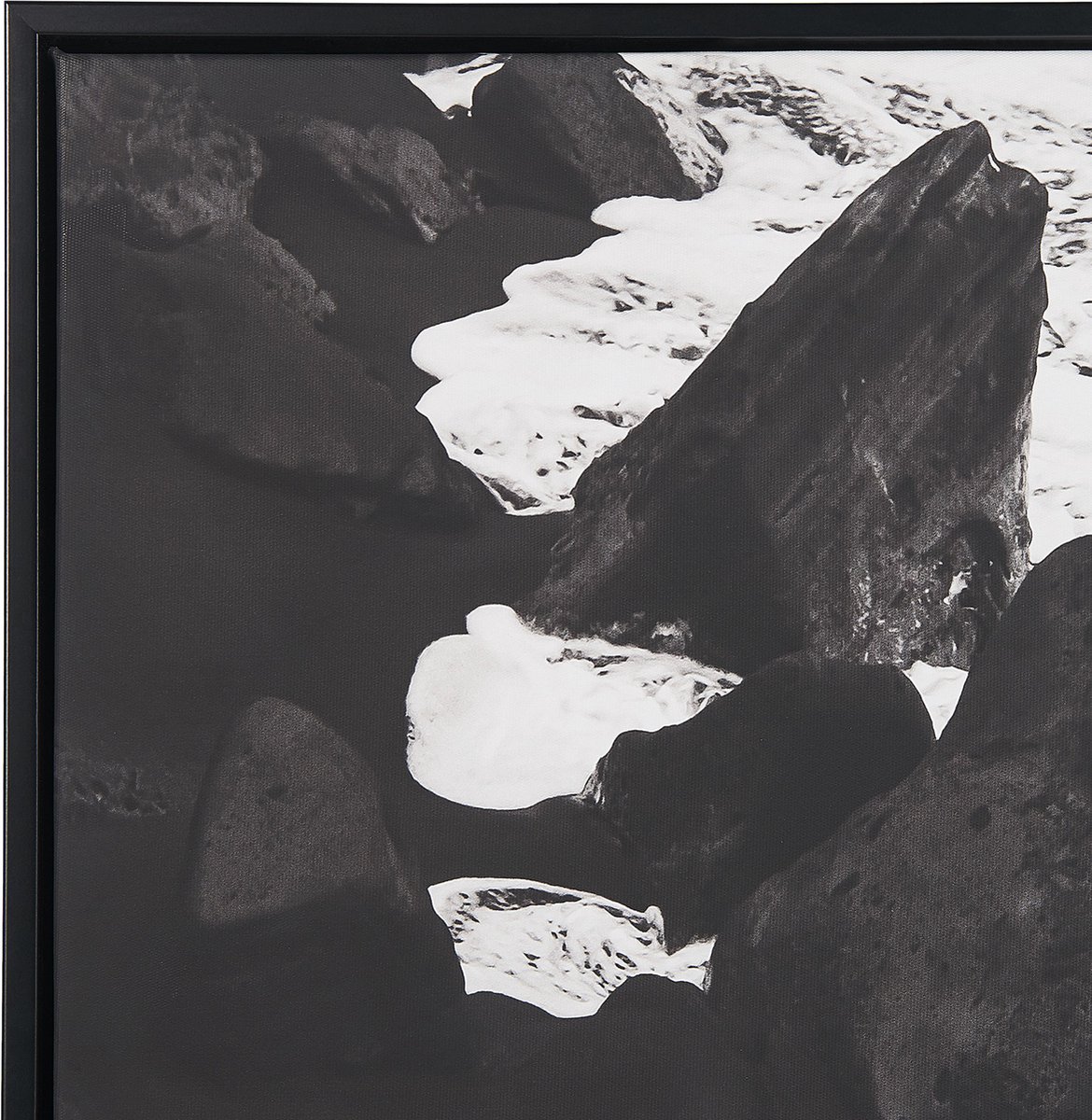 Beliani SIZIANO wanddecoratie - Zwart