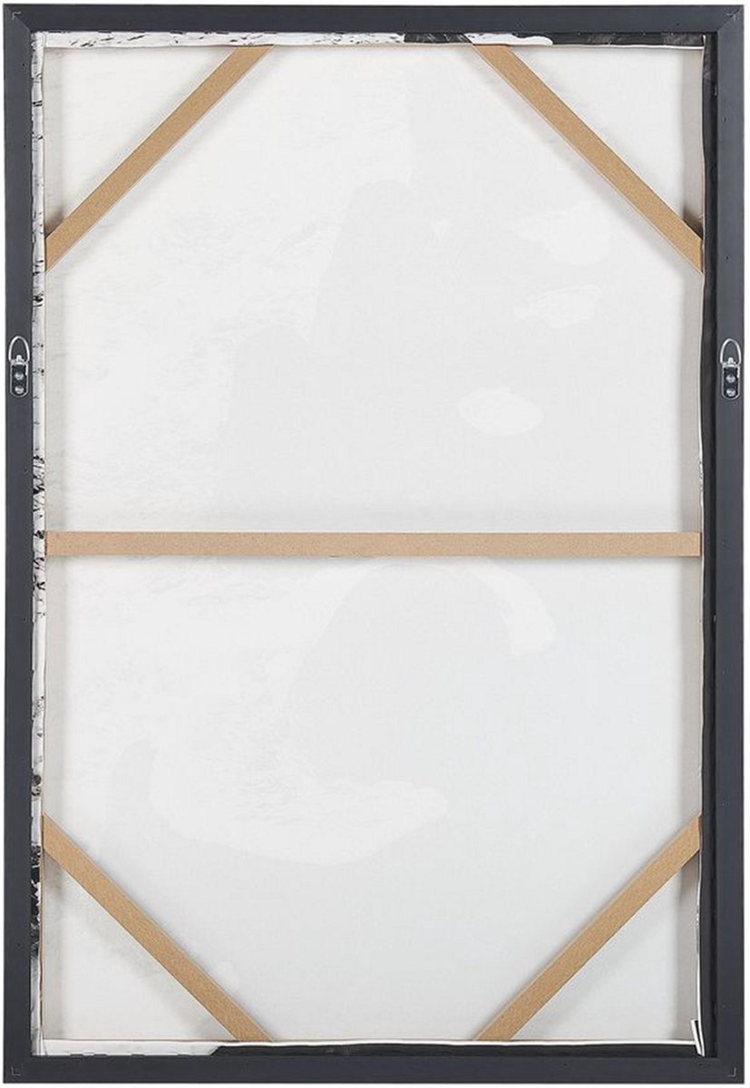 Beliani SIZIANO wanddecoratie - Zwart