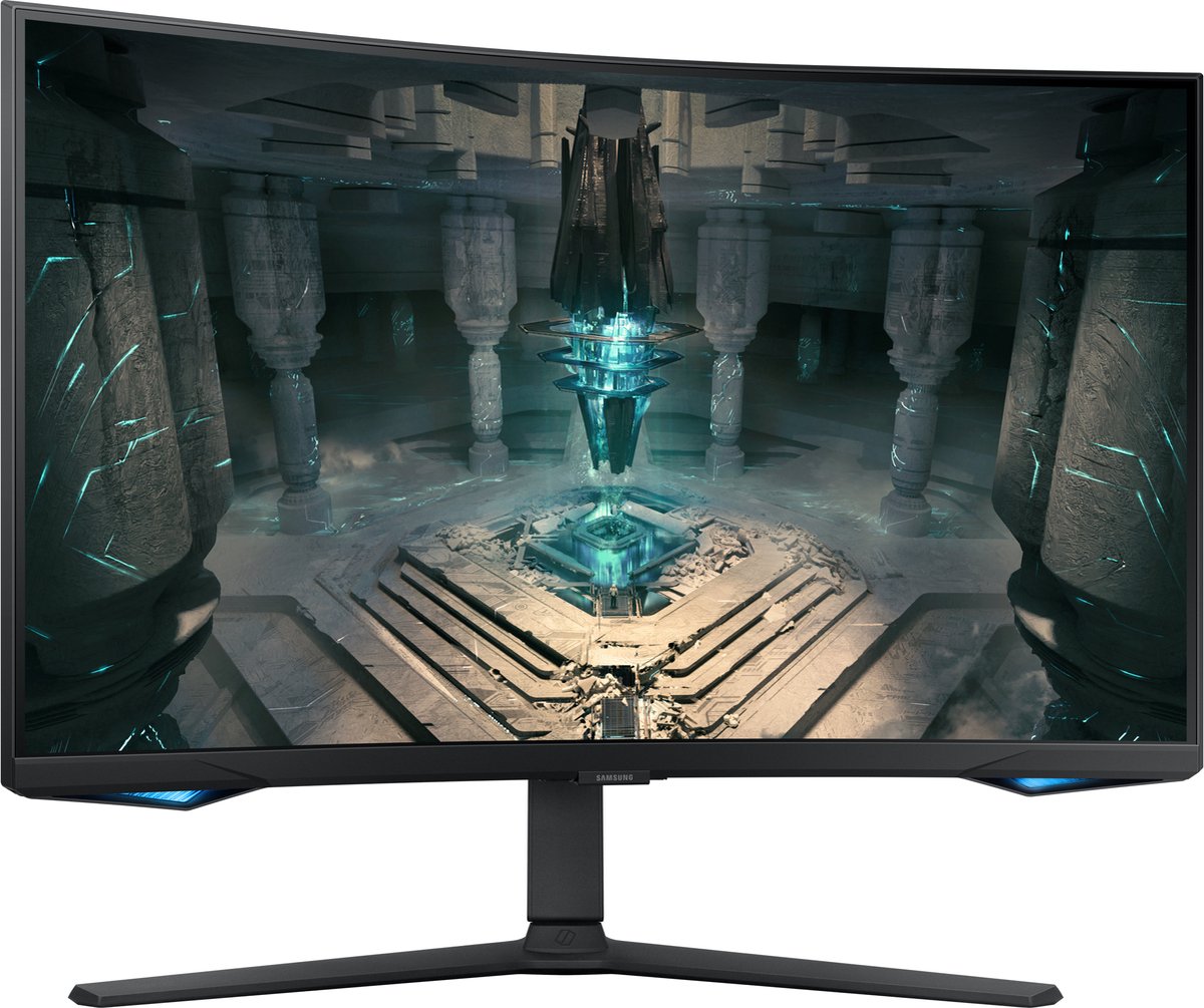 Samsung Monitor Gaming Smart curvo Odyssey G6 32" - Black, Black - Zwart